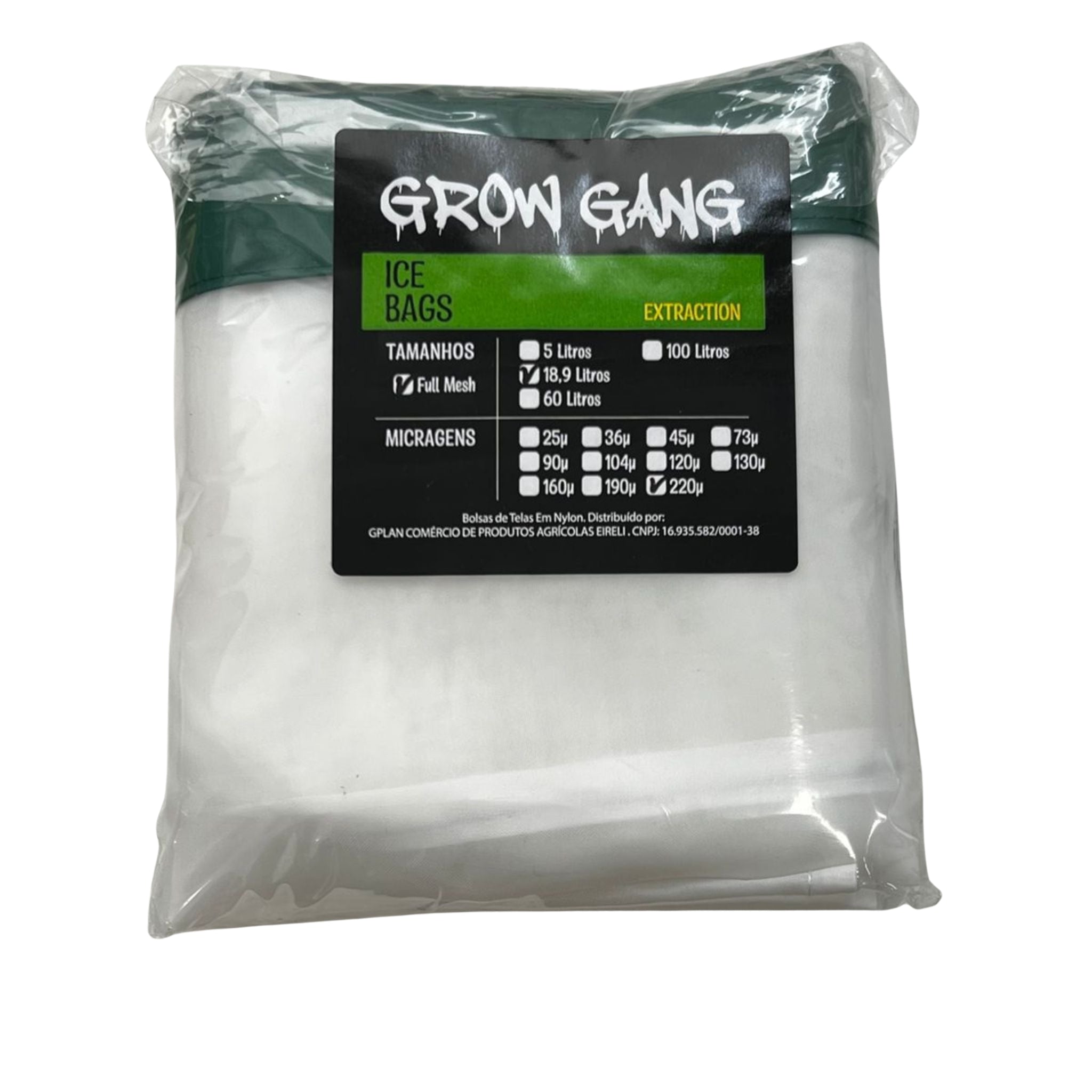 Bolsa para extração - Ice Bags