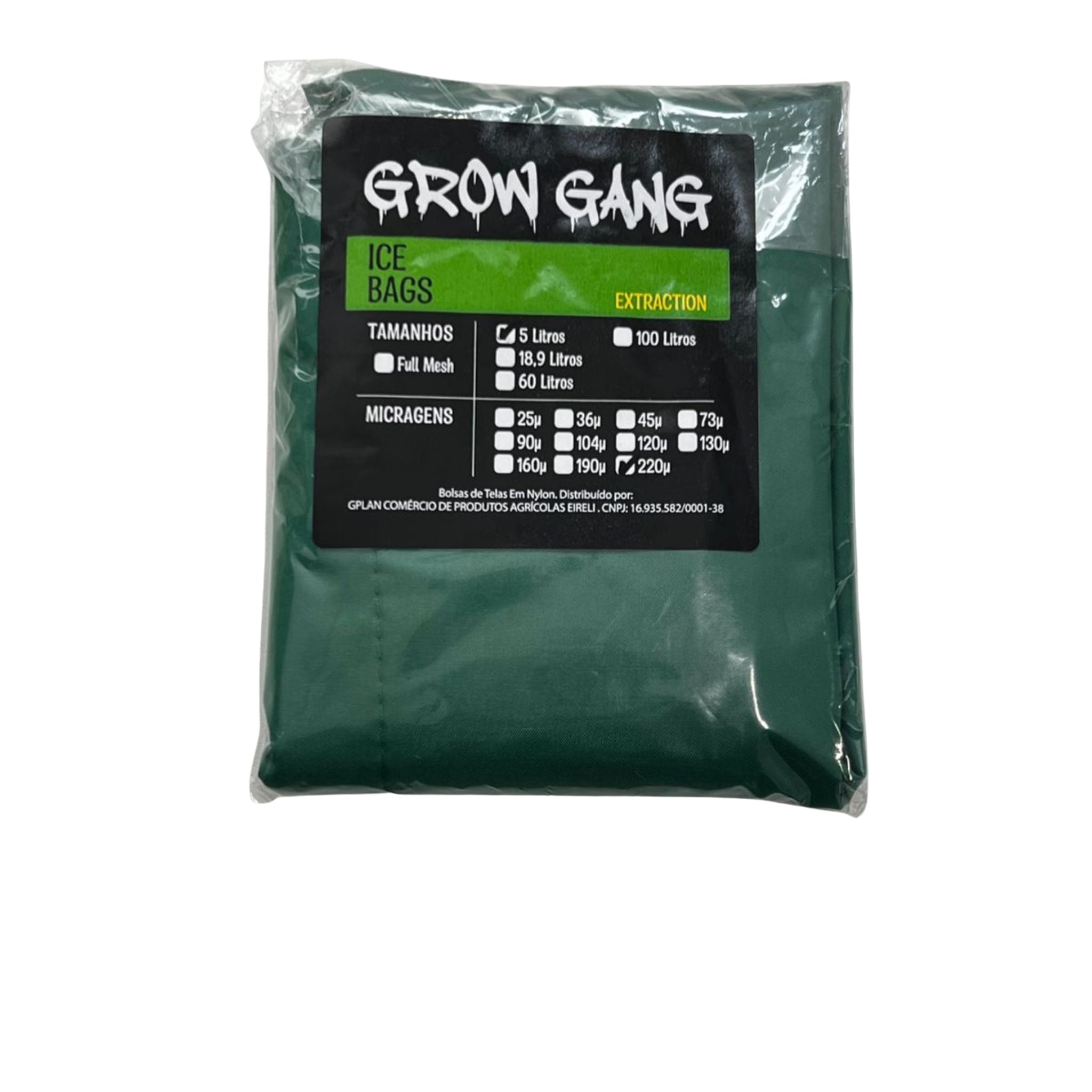 Bolsa para extração - Ice Bags