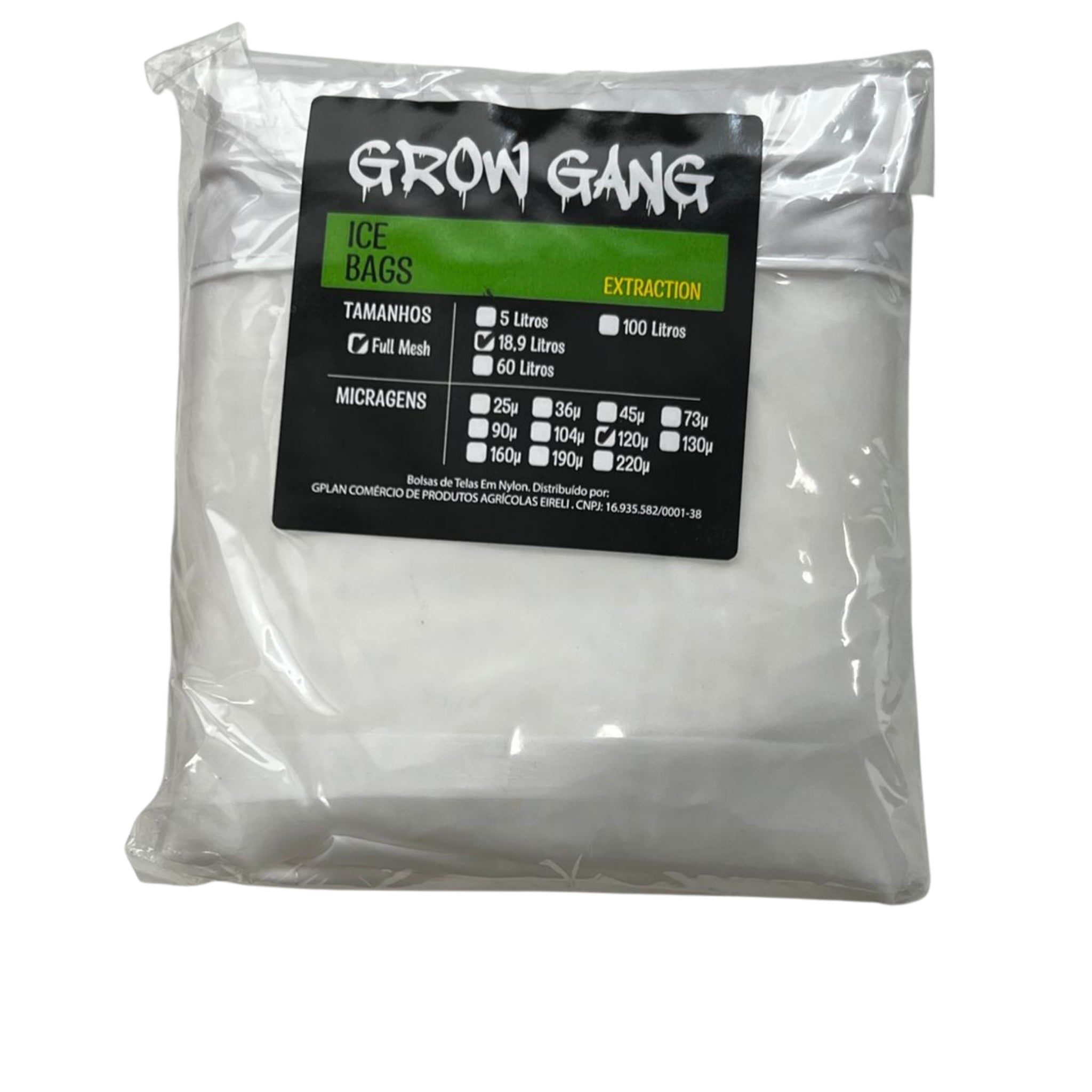 Bolsa para extração - Ice Bags