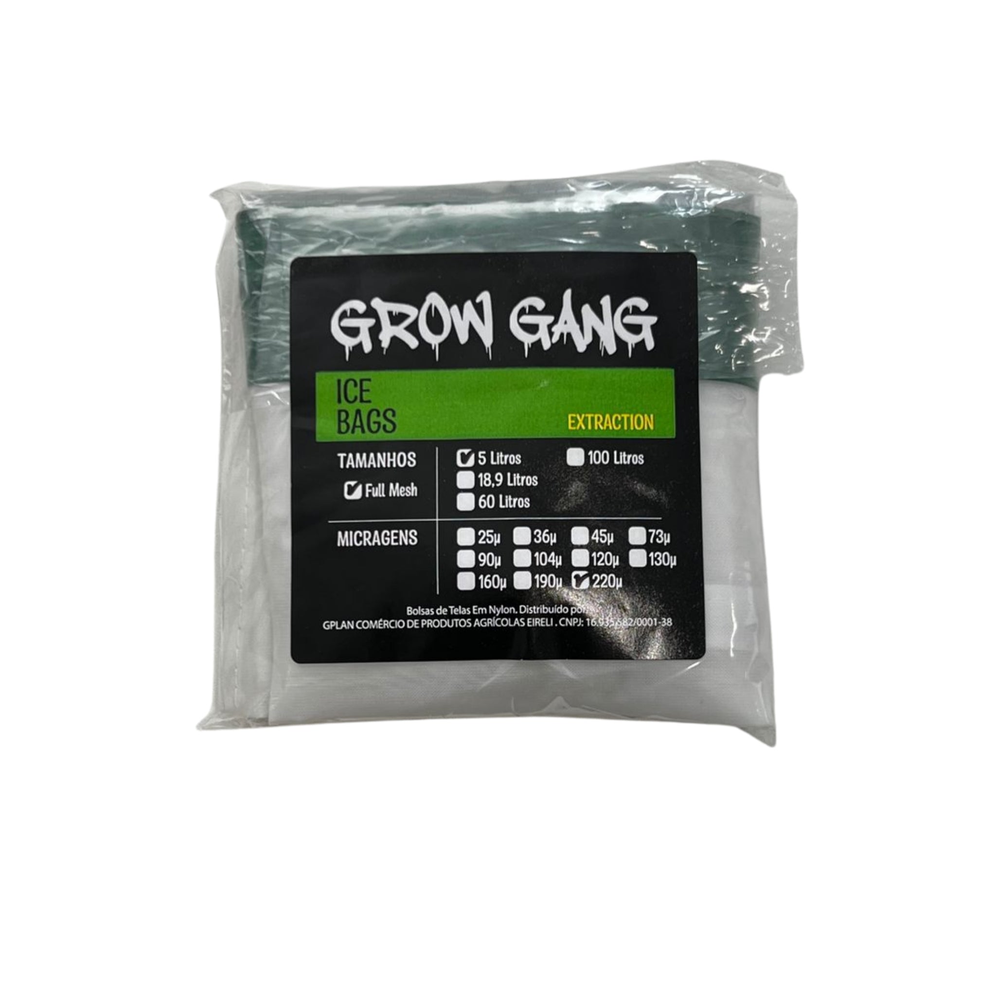 Bolsa para extração - Ice Bags