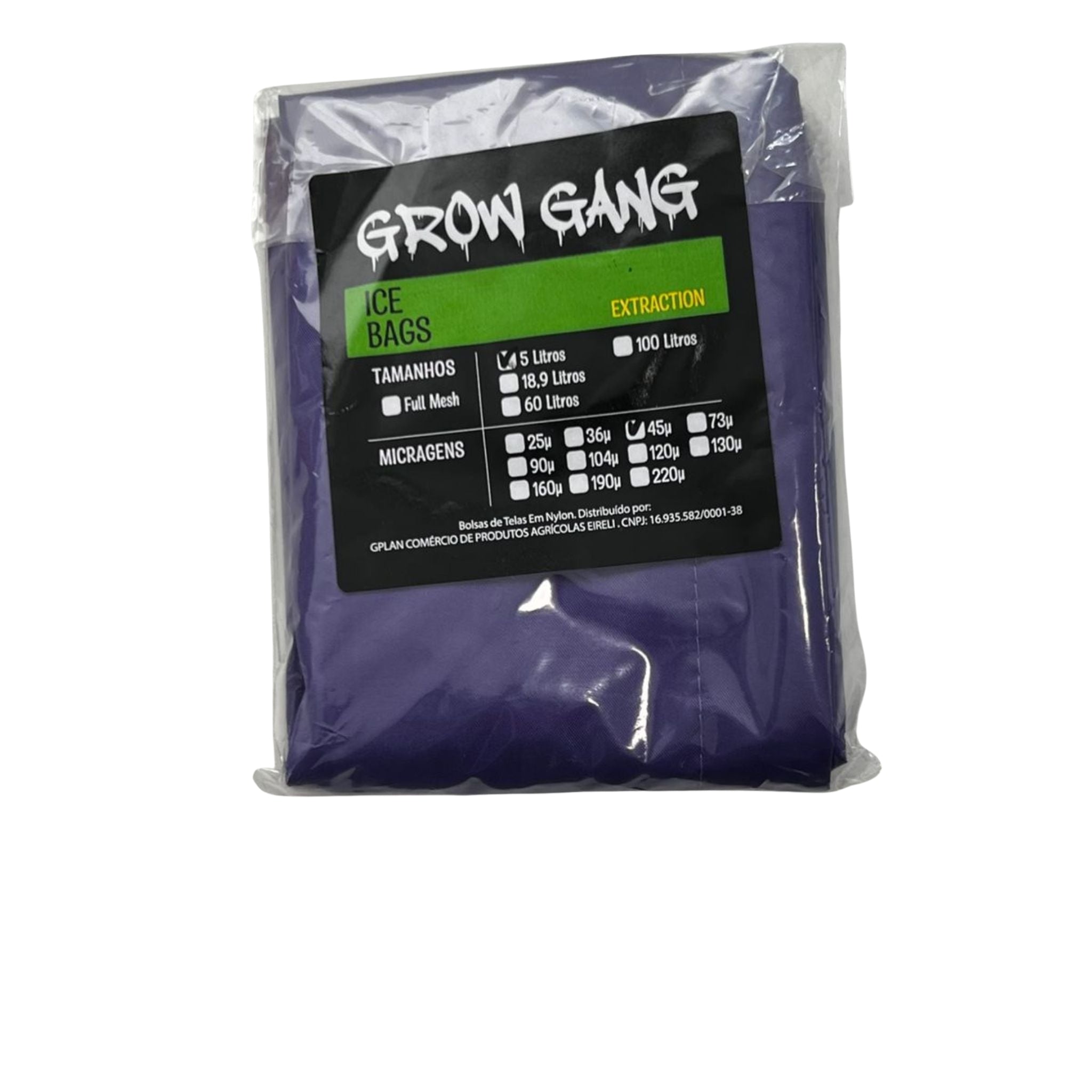 Bolsa para extração - Ice Bags