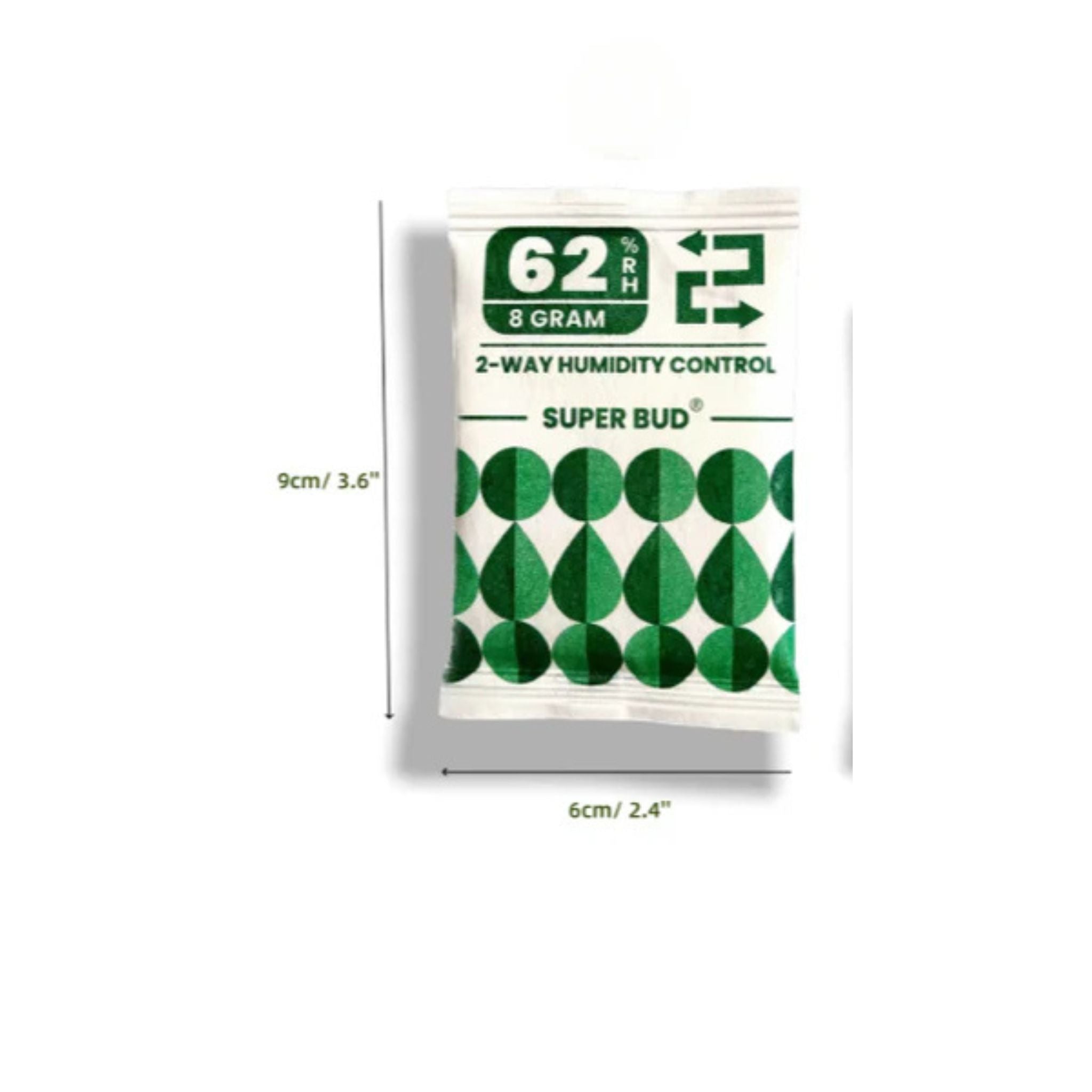 Controlador de Umidade 8g  62% - SuperBud