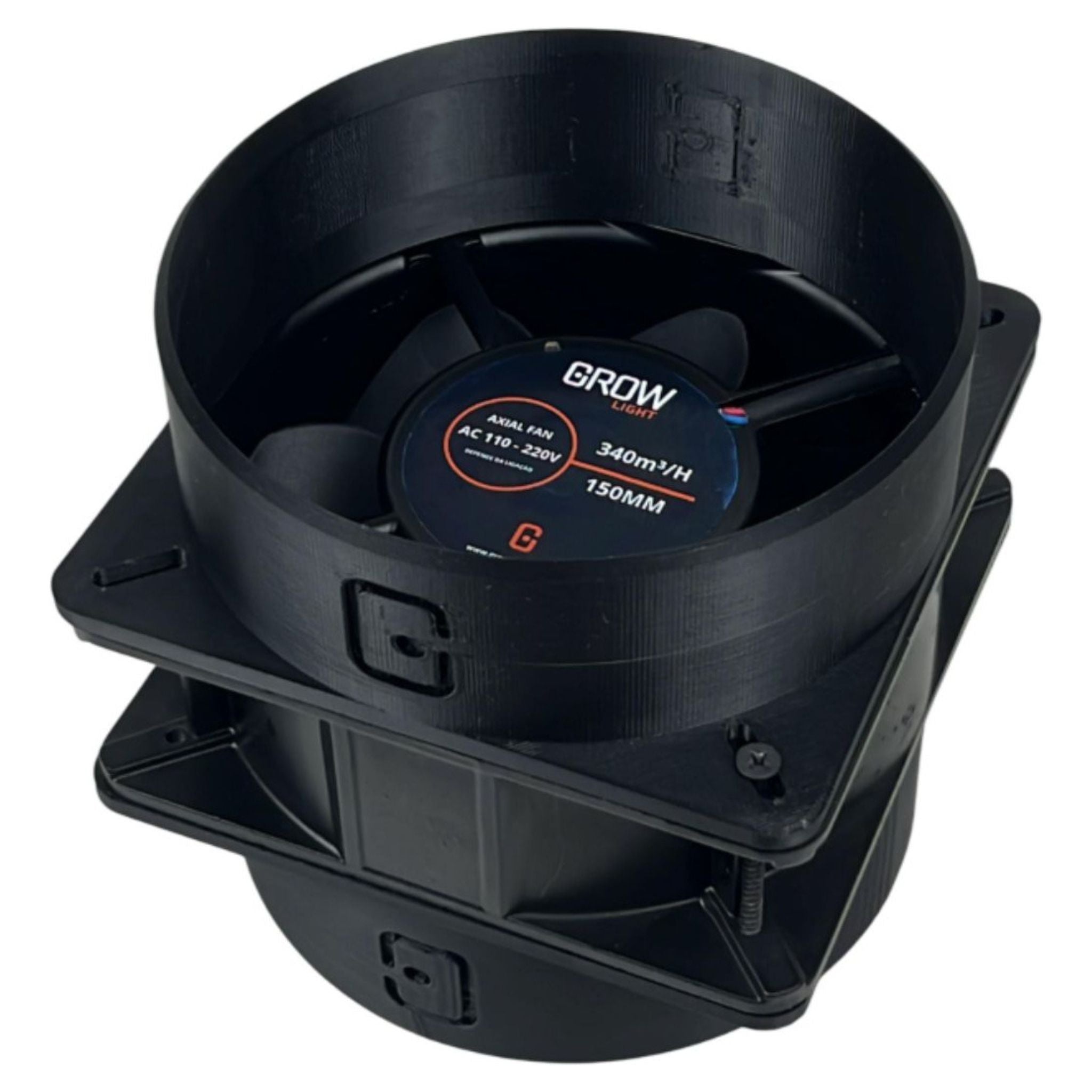 Exaustor 150mm Vazão 341m3/h - GrowLight