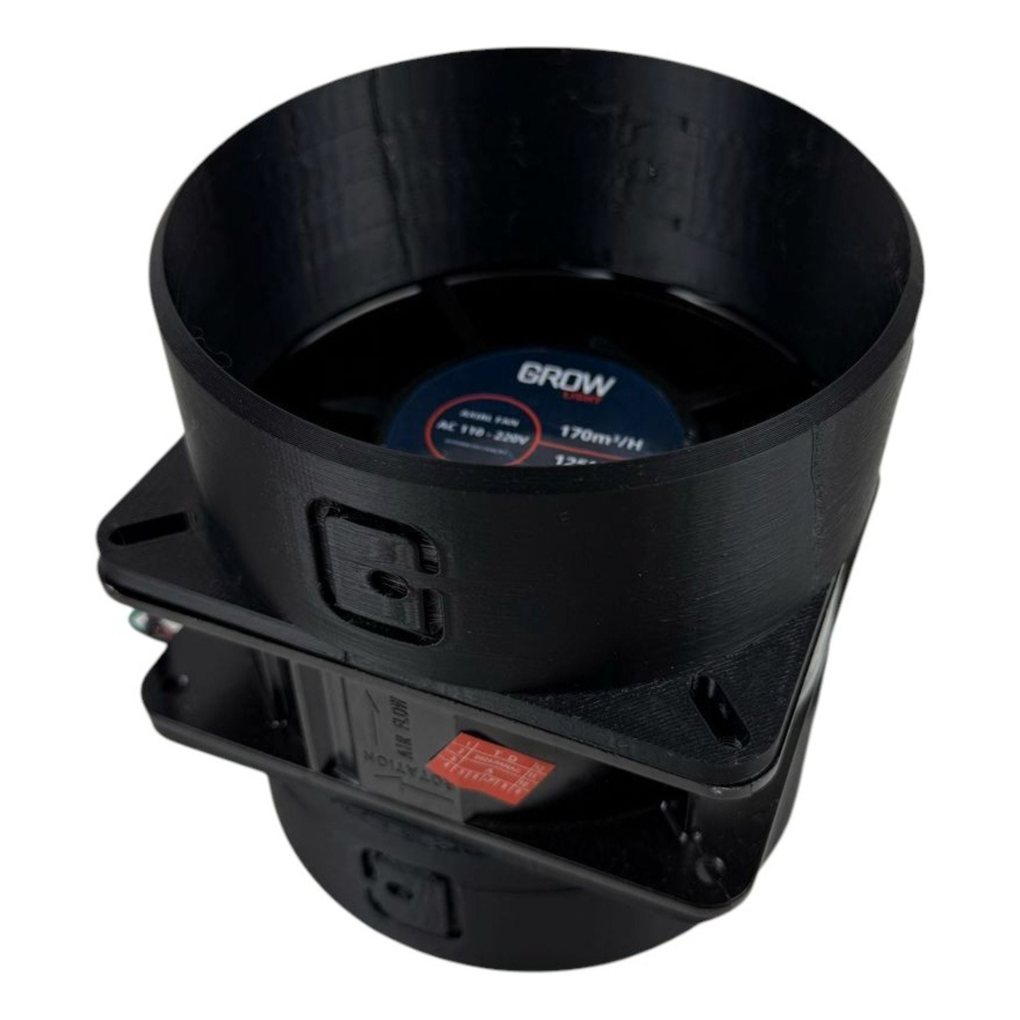 Exaustor 125mm Vazão 170m3/h  - GrowLight