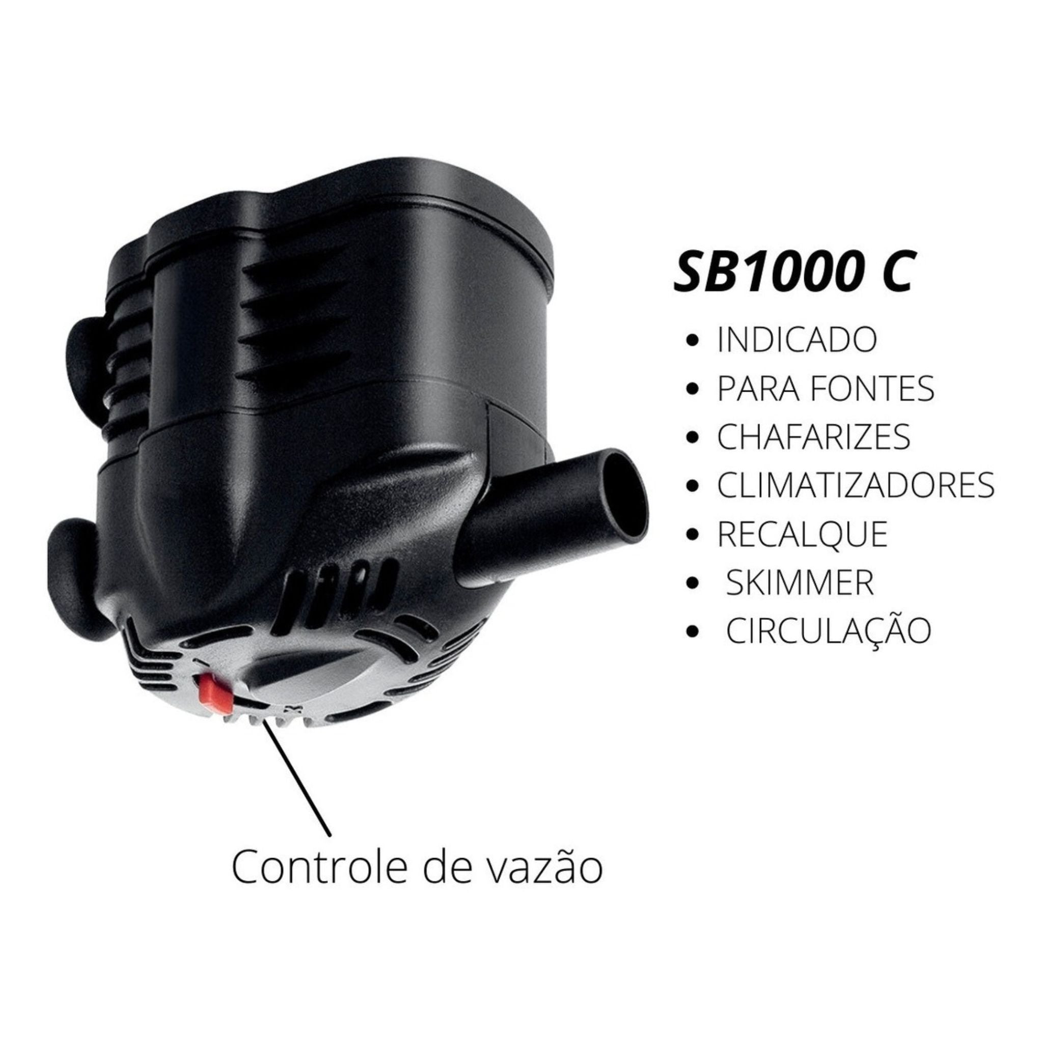 Bomba Submersa para irrigação ou mistura de solução