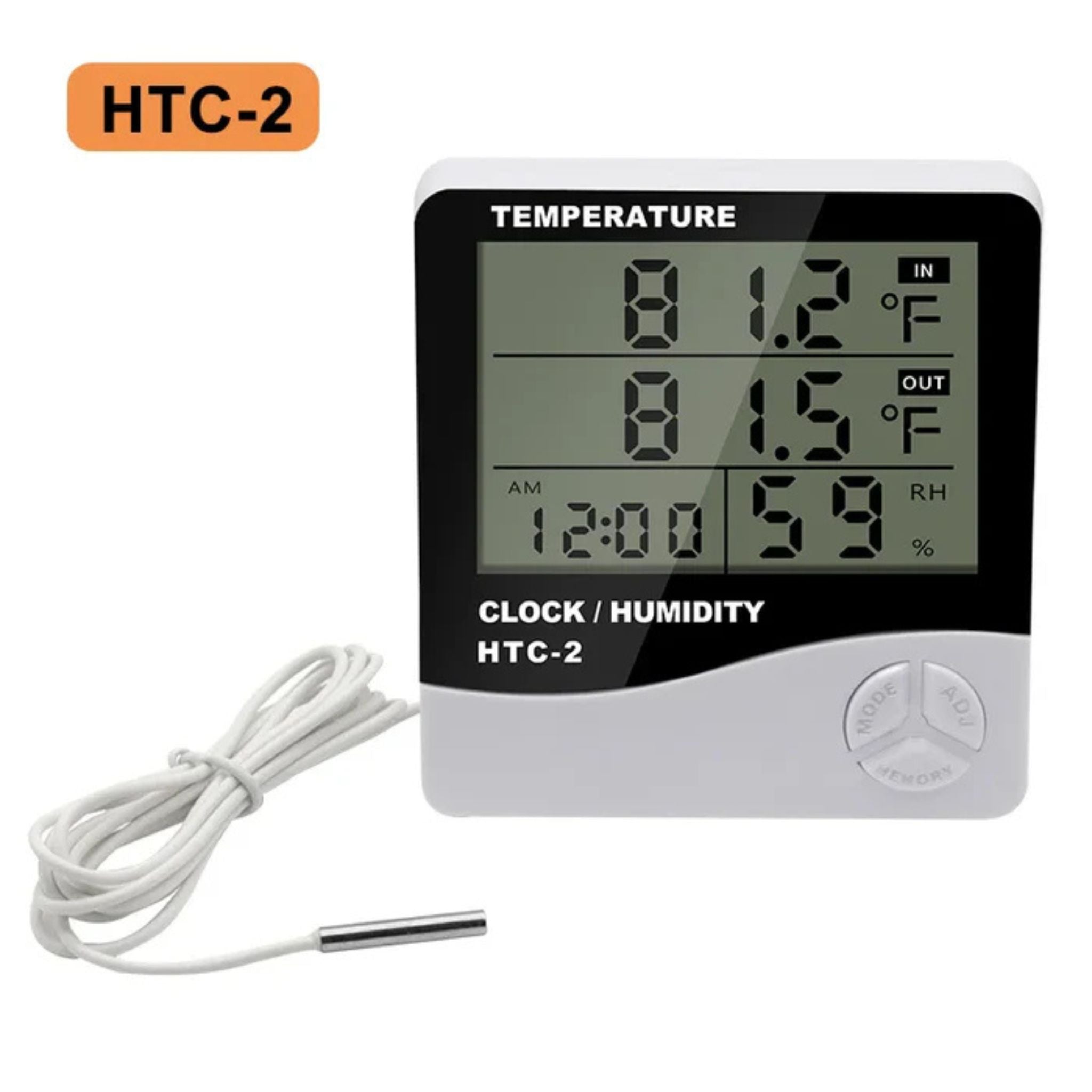 Termohigrômetro (Temperatura e Umidade)