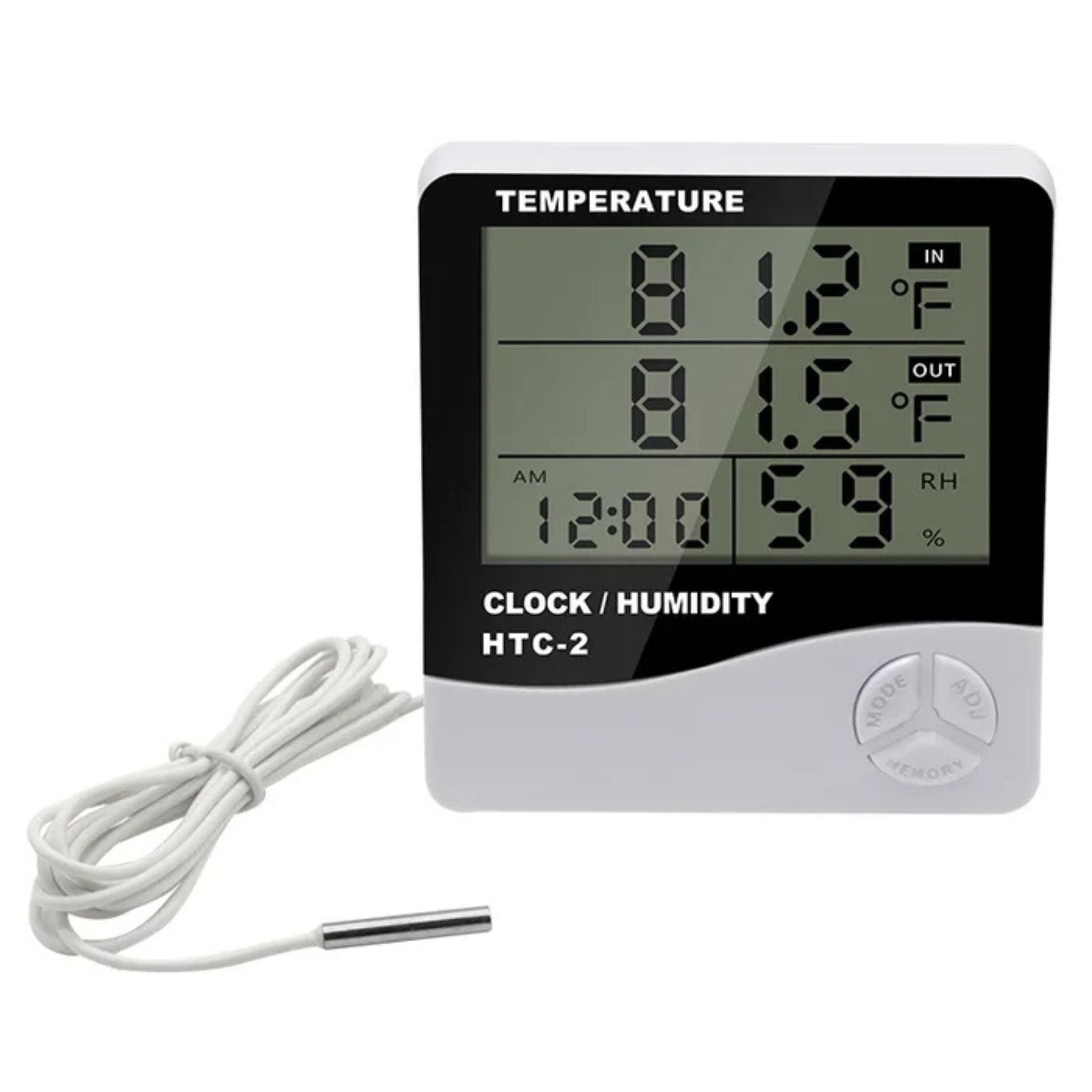 Termohigrômetro (Temperatura e Umidade)