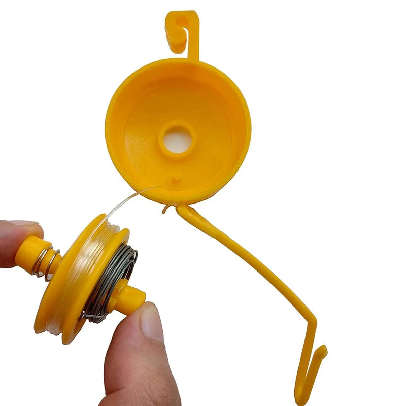 10x Yoyo Hanger de plástico para plantas