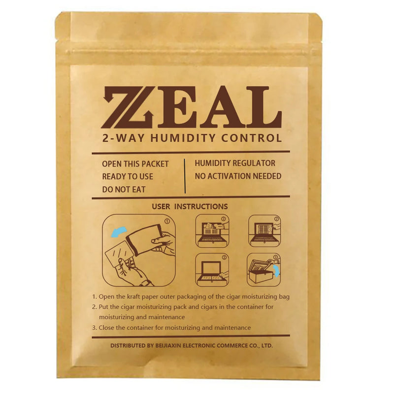 ZEALRVB - Controle de umidade para cura 62% 8g (10 unidades)